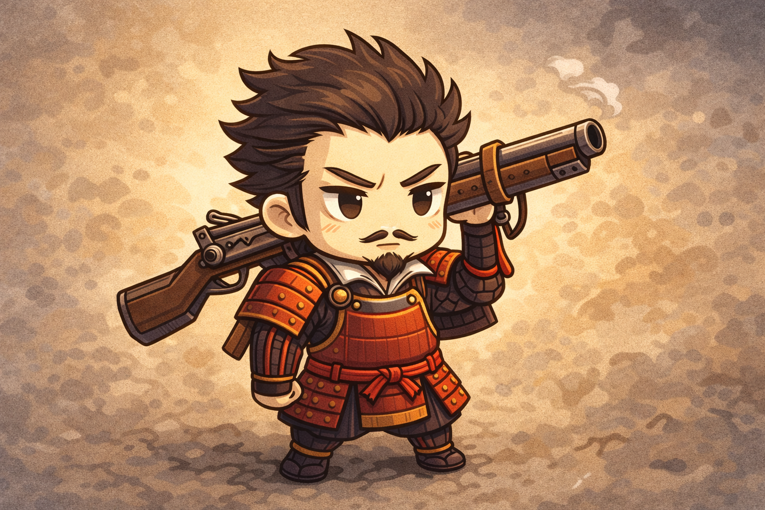 戦国時代のミニキャラ