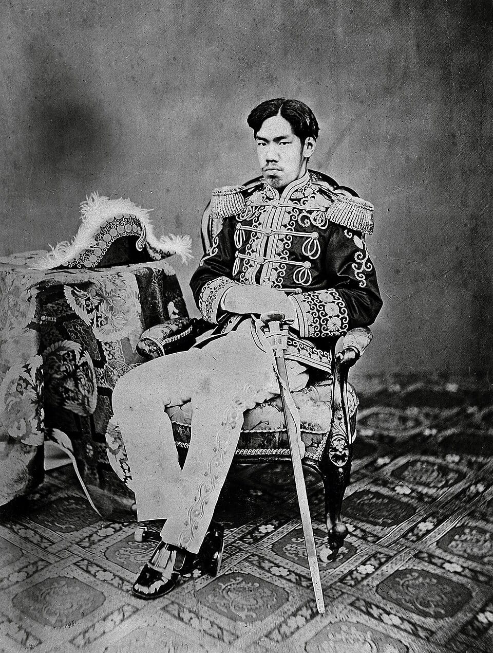 明治天皇の実物写真