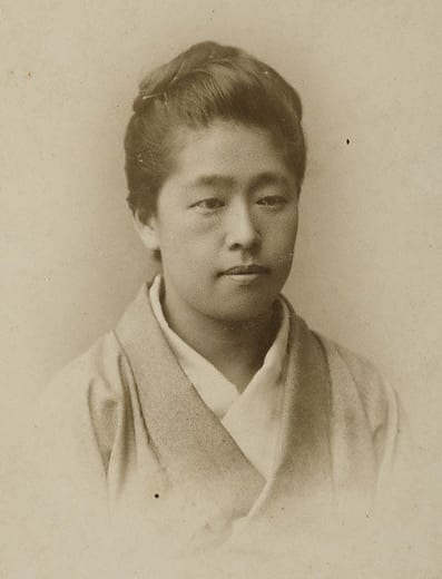津田梅子の実物写真
