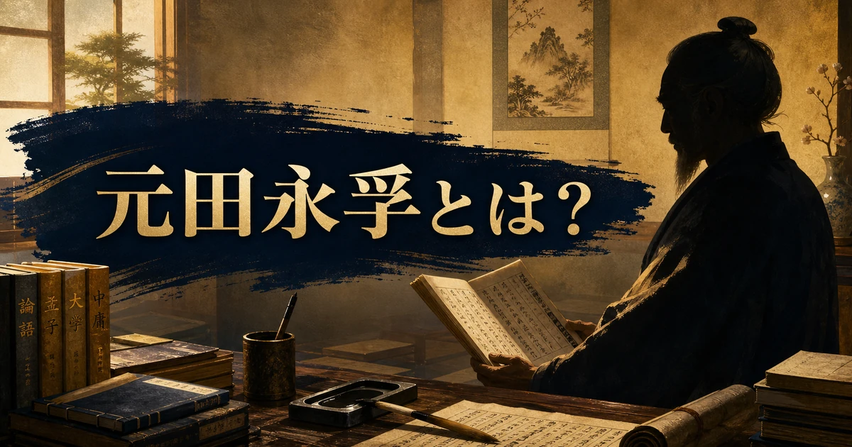 元田永孚と明治天皇の教育思想を解説するアイキャッチ画像