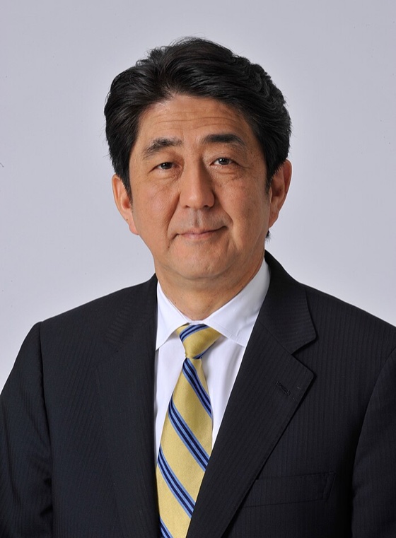 安倍晋三の肖像