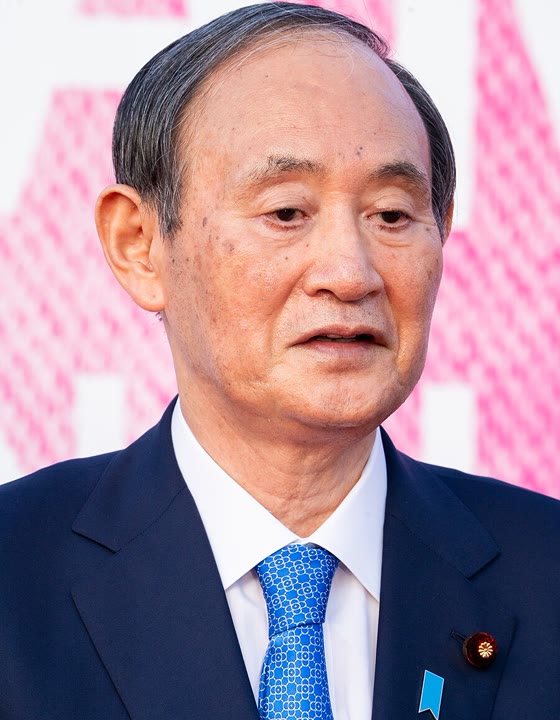 菅義偉の肖像