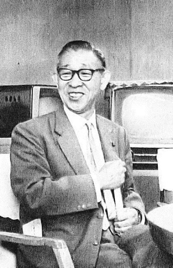 松下幸之助の肖像